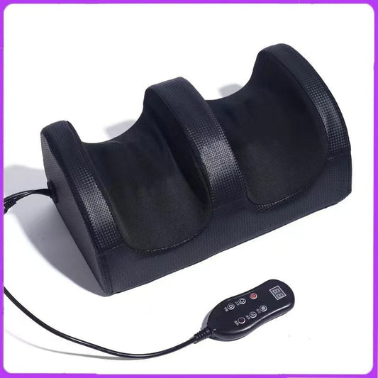 Electric Foot Heating Leg Relax Massager Acupoint Machine Remote Control Foot Care Massage Machine