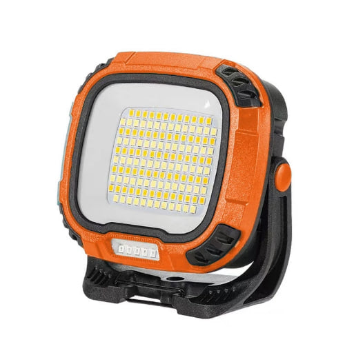 Solar LED Multi-functional Portable Type-C Emergency Rotating Light/ Power Bank/ Magnet Flashlight